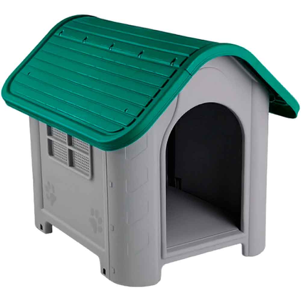 Amazon Petjoy Plastik Köpek Kulübesi Yeşil